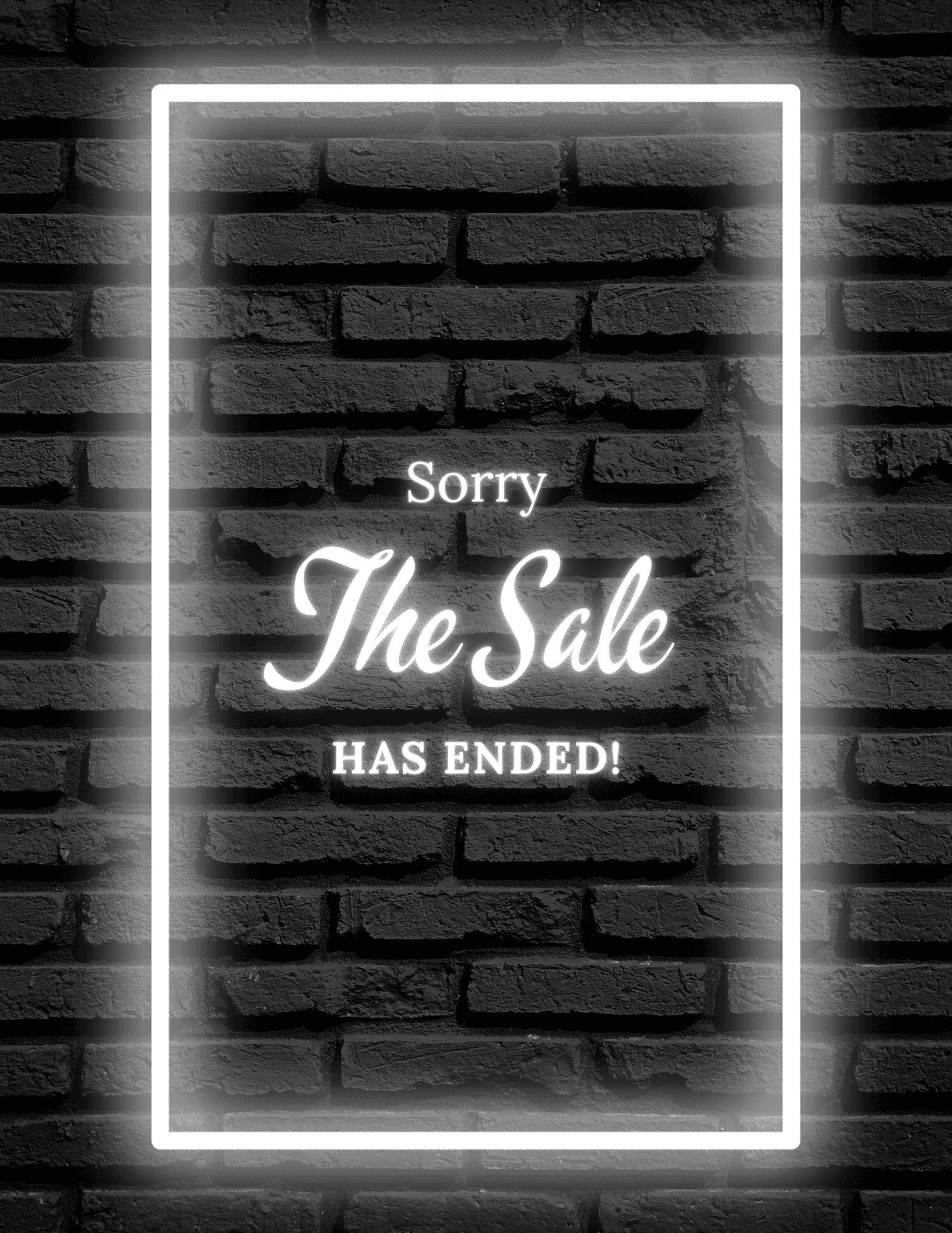 sorry the sale is over image