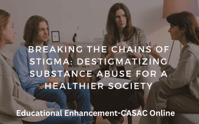 Breaking the Chains of Stigma to Substance Use Disorder for a Healthier Society