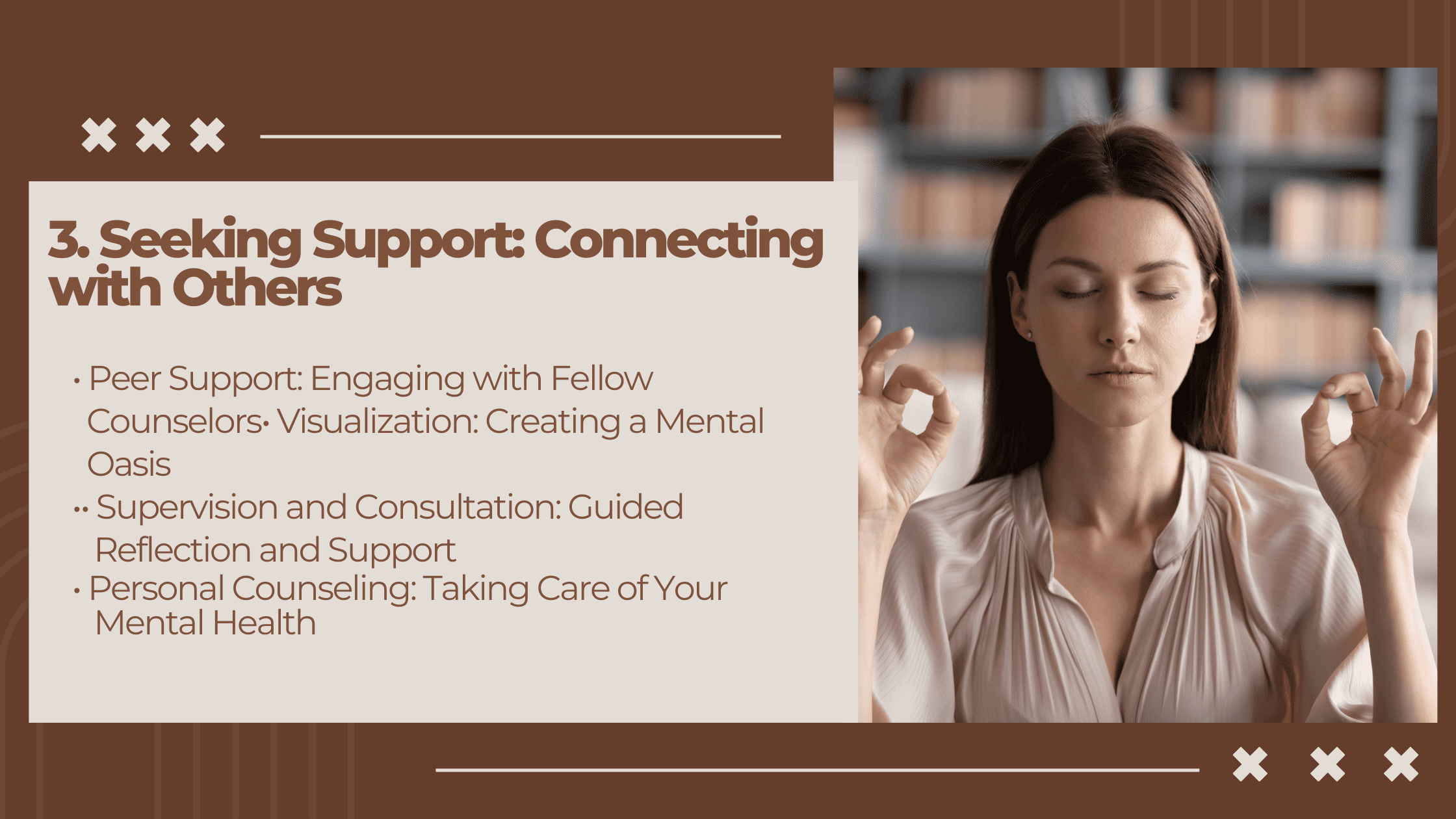 image for infographic 3 for the addiction counselor stress reduction blog post