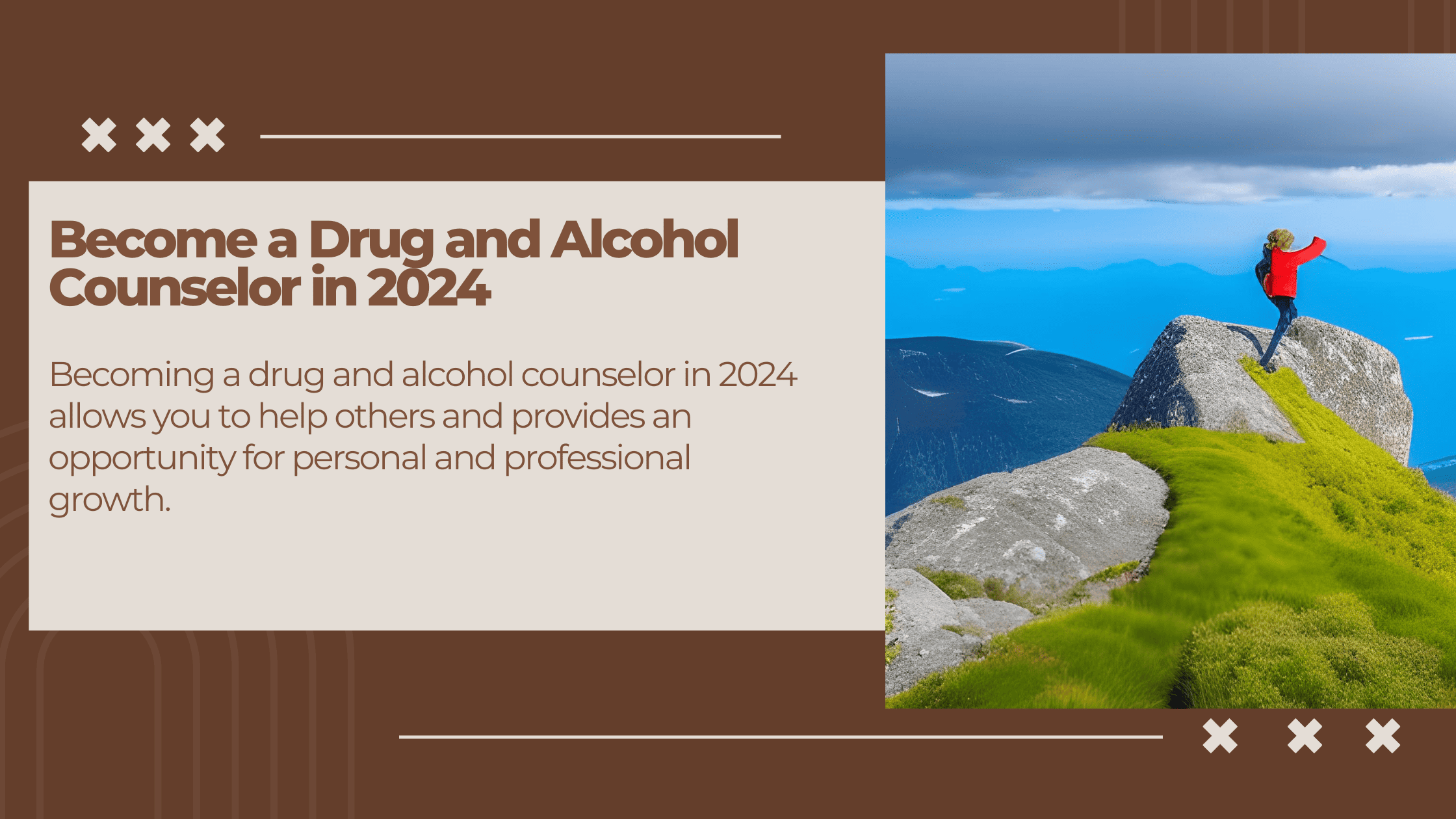 become a drug counselor in 2024 _3 Becoming a substance abuse counselor in 2024allows you to grow personally and professionally