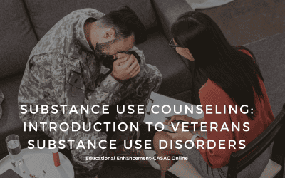 Substance Use Counseling: Introduction to Substance Use Disorders in Veterans