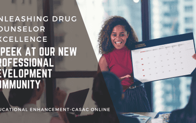 Unleashing Drug Counselor Excellence: A Peek at Our New Professional Development Community