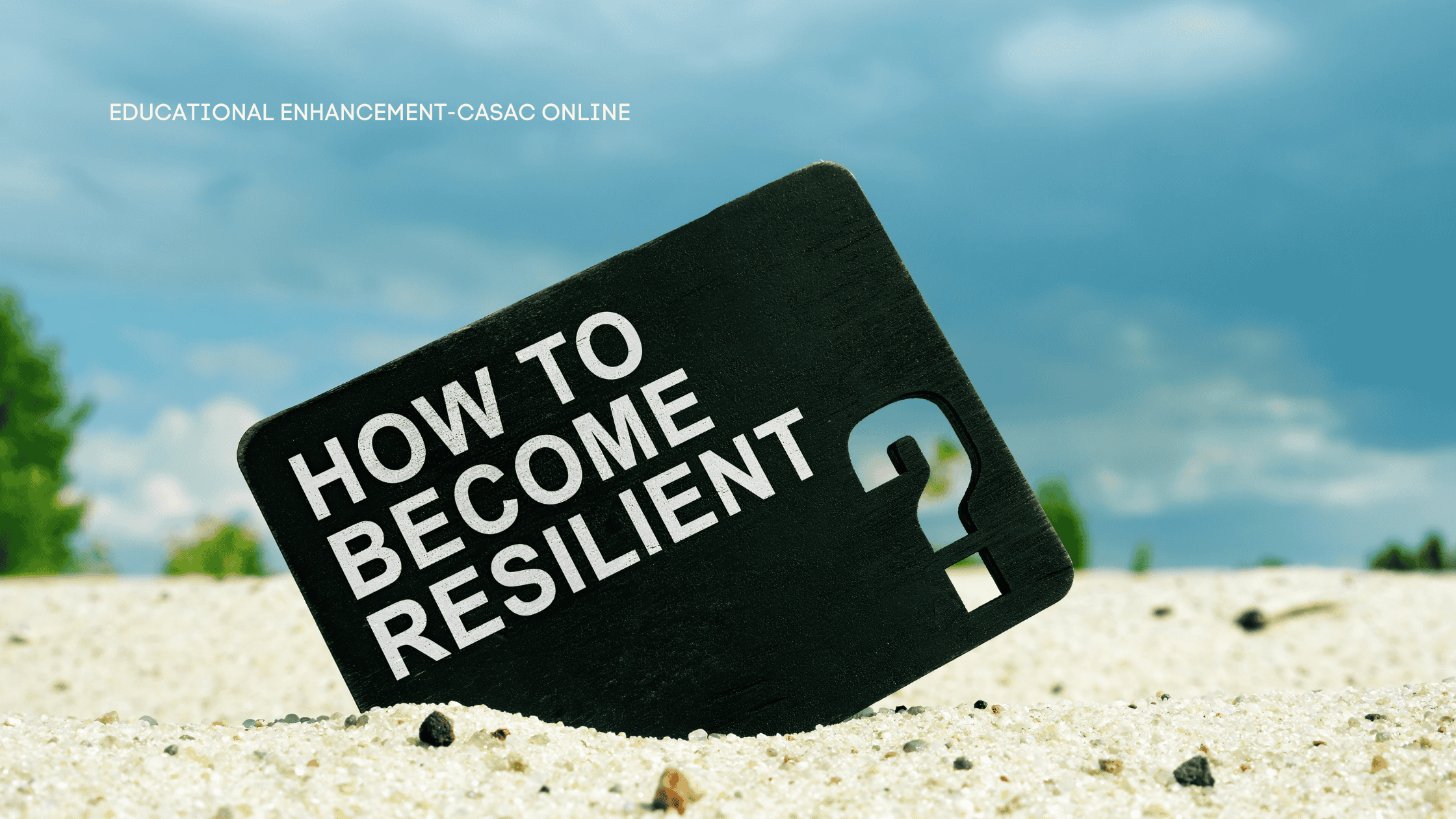drug counselor reslience 2 How do you become resilient?