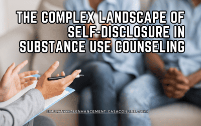 The Complex Landscape of Self-Disclosure in Substance Use Counseling