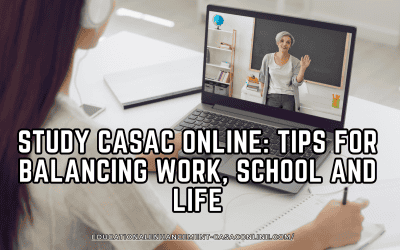 How to Stay Laser-Focused and Study CASAC Online Every Day—Even With a Full-Time Job.