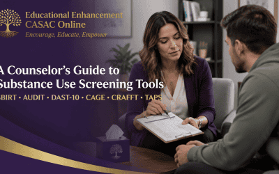A Counselor’s Guide to Substance Use Screening Tools: SBIRT, AUDIT, DAST-10, CAGE, CRAFFT, and TAPS