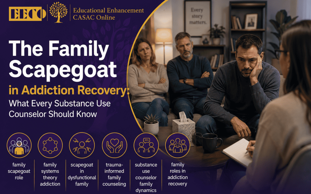 The Family Scapegoat in Addiction Recovery: What Every Substance Use Counselor Should Know